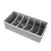 Caja de almacenamiento para ropa interior y panties, tela no tejida, organizador portátil y plegable, separador de cajón de armario, herramienta mágica para guardar calcetines