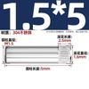 Pasador moleteado de acero inoxidable 304, bisagra, juguete, biela, bloqueo, pasador de posicionamiento cilíndrico M1.5-M6
