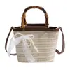 Bolso Cruzado Nuevo de Nicho Primavera 2026, Bolso Pequeño Tejido de Gama Alta, Bolso Cubo Tejido Texturizado para Mujer