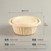 Cajas de Almuerzo Biodegradables, Cajas de Almuerzo de Almidón de Maíz, Cajas de Almuerzo Ecológicas, Cajas de Embalaje para Llevar con Múltiples Compartimentos, Cajas de Almuerzo Desechables al por Mayor