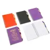 Cuaderno de espiral grueso de bobina simple estilo americano transfronterizo, alto valor estético, mininota de bolsillo portátil para apoyo a celebridades