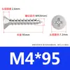 Tornillos Autorroscantes de Acero Inoxidable 304 con Ranura de Cruz Ka Tornillos Autorroscantes de Cabeza Plana con Ranura de Cruz M1-M8