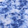 Tela lisa con estampado tie-dye, algodón puro, tradicional, hecha a mano, azul, estampada y teñida, para mantel, tapete de té, tela para ropa DIY