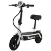 Patinete Eléctrico Vehículo Eléctrico Plegable Vehículo de Dos Ruedas para Viajes Cortos Vehículo Pequeño Bicicleta Eléctrica Mini Personal para Adultos