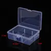 Caja de Almacenamiento de 6 Compartimentos Caja Vacía Gran Capacidad Componentes Digitales Almacenamiento de Cosméticos Caja de Plástico Transparente Fabricante Venta al por Mayor