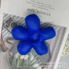 Broche de flor de algodão estilo coreano, tridimensional, feito à mão, flor de tecido, boneca, meias, roupa, bolsa, acessórios de vestuário DIY