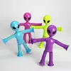 Ventas Directas de Fábrica de Nuevos Productos Transfronterizos: Juguetes de Tubo Telescópico de León y Jirafa, Juguetes Educativos de Tubo Extensible para Alivio del Estrés