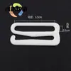Ropa interior Hebilla en forma de 9, Varios Accesorios de Tirantes de Colores Recubiertos de Goma, Hebilla de Ajuste de Tirante de Fábrica para Ropa Interior, Hebilla de Metal, Hebilla en forma de Nueve