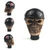Sombrero Personalizado para Calavera con Engranaje, Cabezal de Calavera, Decoración Interior de Coche, Palanca de Cambios Manual Universal, Cabezal de Palanca de Onda Modificado