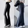 Pantalones de Mujer Acampanados Tiburón para Uso al Aire Libre, Nuevo 2026 Primavera/Verano/Otoño de Cintura Alta Adelgazantes Tallas Grandes Pantalones de Yoga Acampanados para Chicas Tallas Grandes