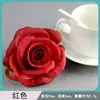Venta directa de fábrica de flores artificiales rojas con miles de estilos para elegir, incluyendo rosas burdeos y dalias, para materiales de decoración de bodas