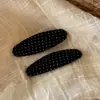 Presilha de Cabelo Oval Pequena de Bolinhas Estilo Coreano Presilha de Franja Presilhas para Cabelos Soltos da Testa Novo Estilo Outono Inicial Acessórios de Cabelo Versáteis para o Dia a Dia