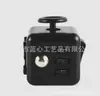 Fidget Cube Cubo Mágico de Descompressão Novo Estranho Brinquedo de Descompressão Seis Lados Cubo Mágico de Alívio de Estresse Brinquedo de Alça Impressão de Logo