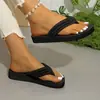 Chanclas para Mujer 2026 Verano Nuevo Estilo Exteriores Planas Antideslizantes Modernas Sandalias de Playa Sandalias de Tira