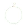 Colar de concha natural simples estilo Ins colar feminino de férias de primavera e verão joias femininas multicoloridas com contas de concha natural