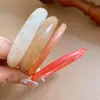 Pulsera geométrica de cuentas acrílicas transfronteriza europea y americana, diseño de nicho exagerado, lujo ligero, sensación de alta gama, accesorio de mano personalizado