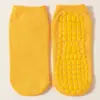 Calcetines antideslizantes directos del fabricante, calcetines para trampolín, calcetines de piso para educación temprana infantil, calcetines de yoga transpirables para adultos, con logo