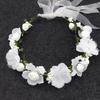 Guirlanda de Flores Headdress Acessórios de Cabelo Estilo Mori Girl Férias na Praia Flor de Cabeça Estúdio Fotográfico Fotografia Noiva Madrinha Acessórios