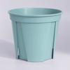 Fabricante de Vasos de Flores de Plástico Atacado Vaso Branco de Terceira Geração para Controle de Raízes Tamanho Grande Vaso Branco para Orquídea Tartaruga Rosa Vaso de Galão Vaso Qingshan