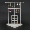 Suporte para Exibição de Joias Galvanizado de Metal Suporte para Brincos Adereços para Fotos de Exibição de Joias Suporte para Anéis Suporte para Pingentes Suporte para Brincos