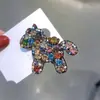 Pasador de Pelo de Diamantes Completos con Forma de Lingote de Caballo Estilo Coreano para Año Nuevo, Pinza Lateral de Cabello de Gama Alta, Pinza BB de Diamantes Coloridos de Moda Personalizada