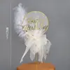 Dia das Crianças Assando Bolo Decorando Flor Fada Boneca Fada Decoração Elfo Pérola Amor Pena