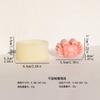 Molde de Silicone em Forma de Caranguejo para Enfeites de Gesso DIY e Velas de Bolo de Fondant