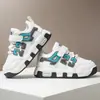Zapatos Deportivos Infantiles, Nuevos Modelos Cubiertos de Piel para Otoño e Invierno, Zapatillas de Correr para Niños, Zapatos Casuales de Suela Suave para Estudiantes de Edad Media y Mayores, Zapatos Individuales
