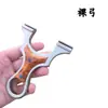Nueva Honda de Acero Inoxidable Zorro de Gongtuo, Quinta Generación Diente de Dragón Presión Rápida Acero Inoxidable Exterior Alta Precisión Honda de Banda Plana para Adultos