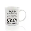 Taza de regalo navideño de Amazon personalizada taza recta logo impreso personalización por transferencia de calor