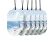 Tarjetas de aromaterapia en stock, hojas perfumadas para coche, marcapáginas difusores para armario, etiquetas colgantes, hojas perfumadas de papel, decoraciones colgantes de fragancia duradera