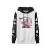 Sudadera con capucha de Comercio Exterior para Hombre y Mujer ATTACK ON TITAN Ataque Gigante Contraste Suéter con forro polar para Pareja