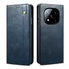 Aplicável Transfronteiriça Redmi Note14Pro Plus (5g) Padrão de Cera de Óleo Capa de Couro Magnética Capa de Celular Redmi Totalmente Inclusiva