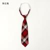 Uniforme JK/DK Cuadros Retro Gente Perezosa Sin Corbata Pequeña Femenino Masculino ins Moda Estilo Universitario Estudiante Inglés