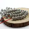 Nuevo Aleación Retro Plata de Tíbet DIY Cuentas de Aleación con Agujero Grande Cuentas Espaciadoras Accesorios Pulsera Joyería Accesorios