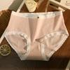 Ropa interior de mujer con bonito lazo que levanta la cadera, contrae el vientre, bragas de cintura media de encaje sin costuras suaves y cómodas para mujer