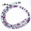6x3mm Nuevo Estilo Piedra Imperial Turquesa Cuentas Espaciadoras Redondas Accesorios para Hacer Joyería DIY Materiales Al Por Mayor