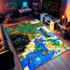 Alfombra Decorativa de Piso de Cachemira de Cristal para Sala de Estar y Mesa de Café, Alfombra Resistente a la Suciedad para el Hogar, Personajes de Marvel de Animación Transfronteriza, Sala de E-sports en stock