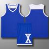 Lote direto de fábrica 2023 novo V-neck uniforme de basquete impressão adulto clube infantil treinamento cor combinando camisa