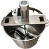 Máquina de Mexer em Baixa Velocidade para Temperos de Hot Pot, Máquina de Refogar e Misturar, Wok para Cozinhar Molhos, Pasta de Feijão, Óleo de Pimenta, com Velocidade Ajustável