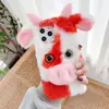 Funda de Felpa Anticaídas para Teléfono Samsung A32 5G/Lg K40 Suministro Exclusivo Transfronterizo Estilo Ins Diseño Nórdico