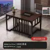 Conjunto de mesa de chá e cadeiras para varanda estilo chinês novo simples conjunto completo escritório sala de estar mesa de chá pequena simples chaleira integrada e mesa de chá