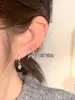 Pendientes Creativos y Exquisitos de Acero de Titanio para Orejas Perforadas, No Necesitan Quitar Tornillos para Bañarse, Tornillos Cocleares, Clavos Únicos para Hueso de la Oreja para Mujeres