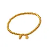 Pulsera de Loto de Herencia Personalizada Pulsera de Cuentas de Transferencia de Loto Pulsera de Acero de Titanio para Todo el Cuerpo Este Año de Vida Joyería para Mujer que no se Desvanece