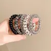 Corda de Telefone Colorida de Alta Elasticidade e Durabilidade, Elástico de Cabelo Sem Costura e Que Não Estica, Prendedor de Cabelo Feminino, Elástico de Borracha, Acessório de Cabelo de Bola