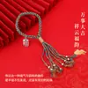 Cuerda de Mano Original de Boutique de Xizang para el Festival del Bote del Dragón Cuerda Tejida Terminada Nudo Pulsera Gruesa para Hombres y Mujeres Sentido Avanzado