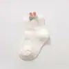 Calcetines de bebé verano finos transpirables de malla calcetines de tubo corto para bebé dibujos animados al por mayor 0-6 meses 1-3 años