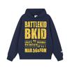 Sudadera con capucha y estampado de letras retro americana desgastada para hombre y mujer, Nueva marca de moda nacional de otoño e invierno Sudadera con capucha para pareja