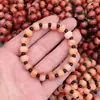 Pulsera natural de mujer de Xinjiang al por mayor Billetera de bambú de Jade de Tianshan Pulsera de anillo único Pulsera de jade del Gobi pulsera de jade dorado