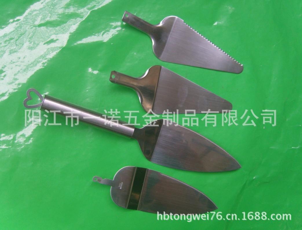 P-007AB心形蛋糕铲,面包铲刀铲,芝士刀铲,有牙铲总长2